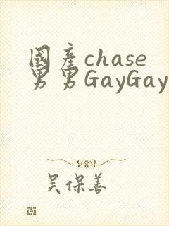 国产chase男男GayGay封面