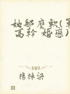 她那么软(军婚 高干 婚恋)完结