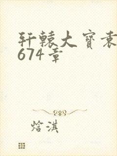 轩辕大宝袁雪妃674章封面