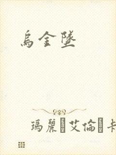 乌金坠封面