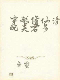 穿越修仙清纯女配夫君多封面