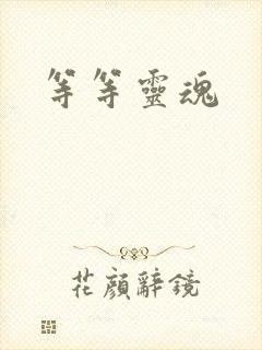等等灵魂