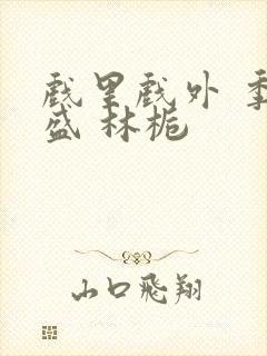 戏里戏外 季淮盛 林栀