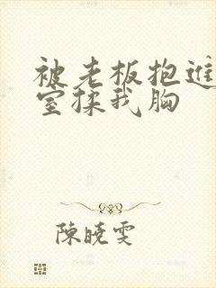 被老板抱进办公室揉我胸