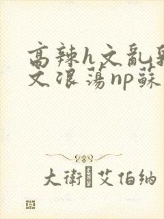 高辣h文乱乳h文浪荡np苏夏