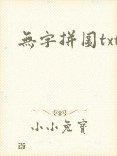 无字拼图txt