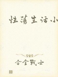 性荡生活小说封面