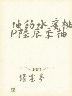 他的水蜜桃POP陆辰季柚封面