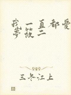 我一直都爱你 梦筱二封面