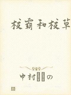 校霸和校草封面
