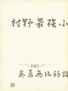 村野最强小农民
