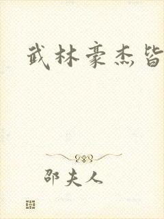 武林豪杰皆我奴