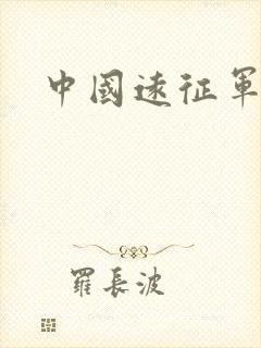中国远征军小说