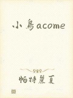 小鸟acome