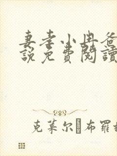 妻孝小冉爸爸小说免费阅读