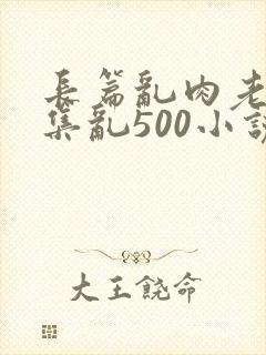 长篇乱肉老师合集乱500小说封面