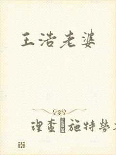 王浩老婆