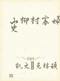 山柳村寡妇的情史