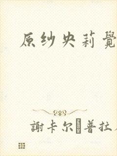 原纱央莉觉醒封面