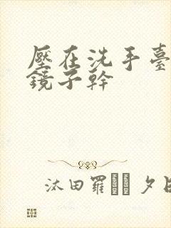 压在洗手台看着镜子干封面