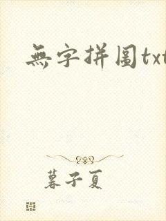 无字拼图txt