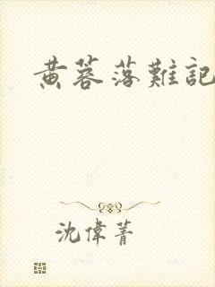 黄蓉落难记阅读封面