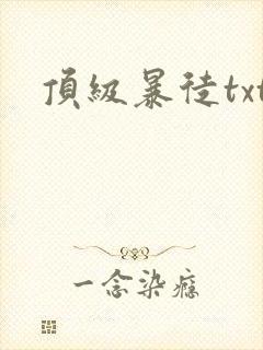 顶级暴徒txt封面