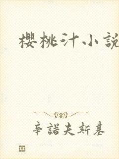 樱桃汁小说封面