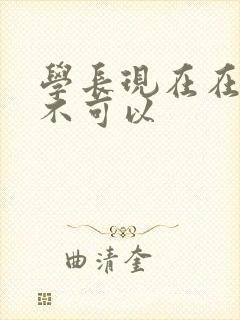 学长现在在上课不可以