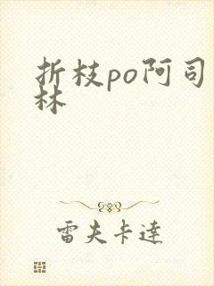 折枝po阿司匹林