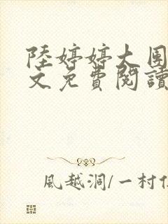 陆婷婷大团圆全文免费阅读小说封面