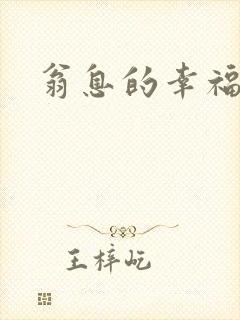翁息的幸福封面
