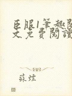 臣服1笔趣阁全文免费阅读无弹窗封面