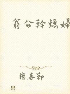 翁公干熄妇