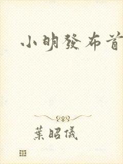 小明发布首页