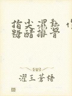 指尖湿热 作者糖醋排骨封面