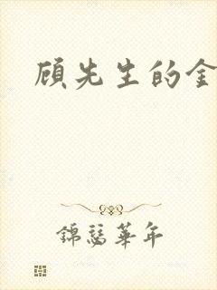 顾先生的金丝雀封面