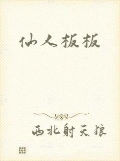 仙人板板封面
