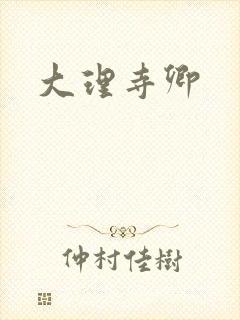 大理寺卿