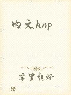 肉文hnp