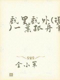 戏里戏外(现场)一叶孤舟笔趣阁全文封面