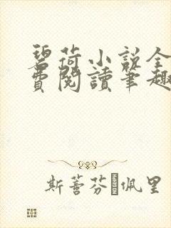 碧荷小说全文免费阅读笔趣阁
