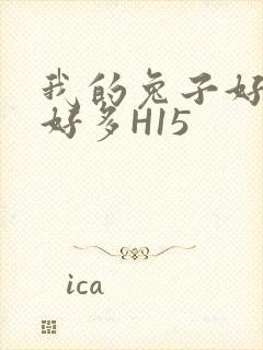 我的兔子好软水好多H15