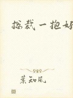 总裁一抱好欢喜