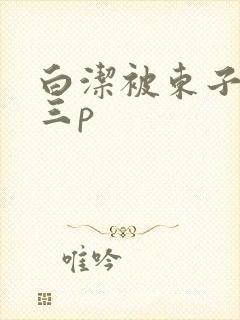 白洁被东子老二三p封面