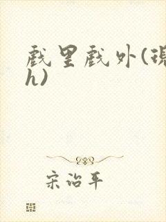 戏里戏外(现场h)封面