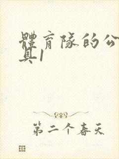 体育队的公用玩具1