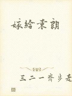 嫁给袁朗