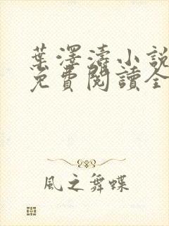 叶泽涛小说全文免费阅读全文
