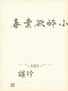 春棠欲醉小说